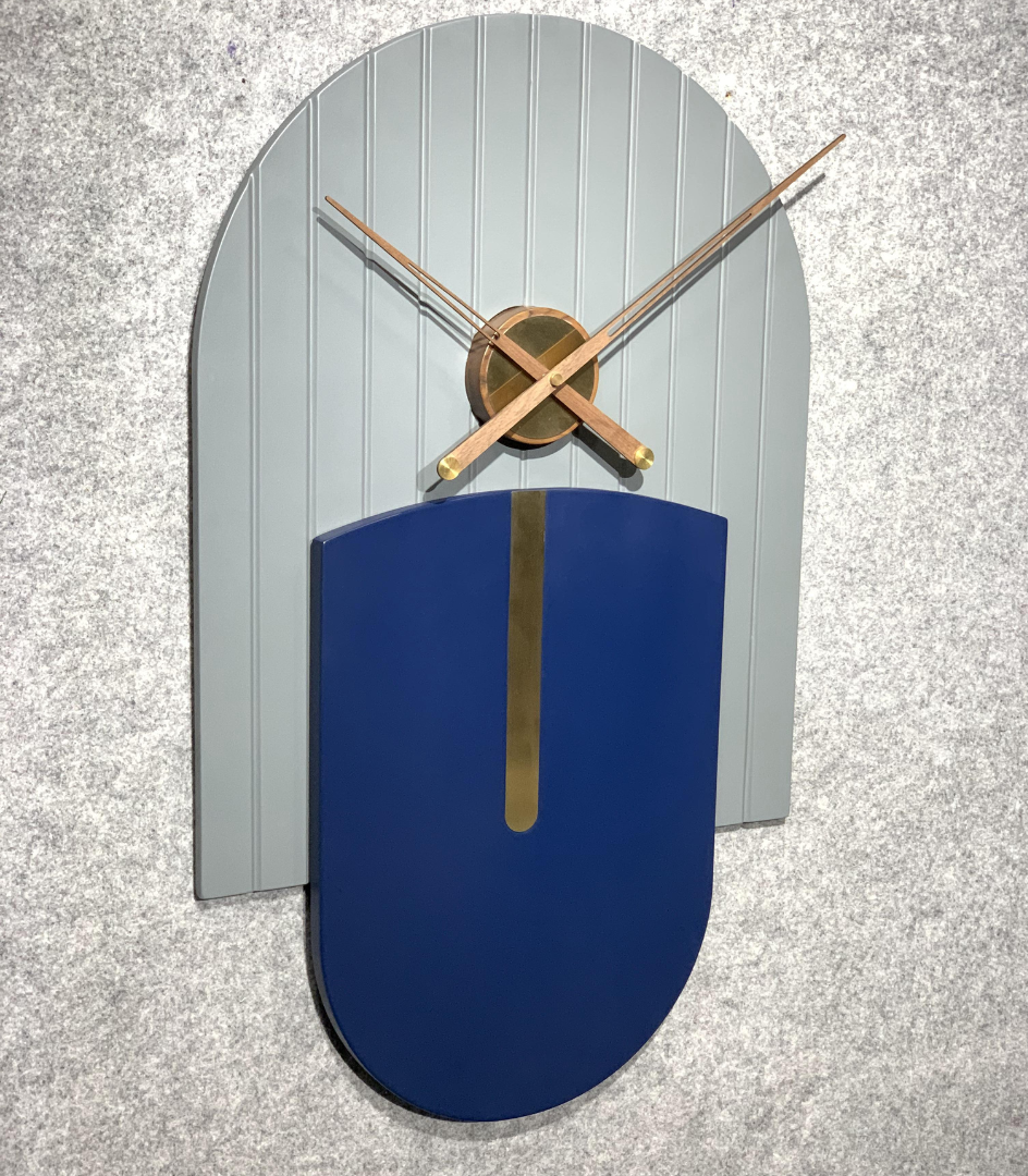 Amber Wall Clock