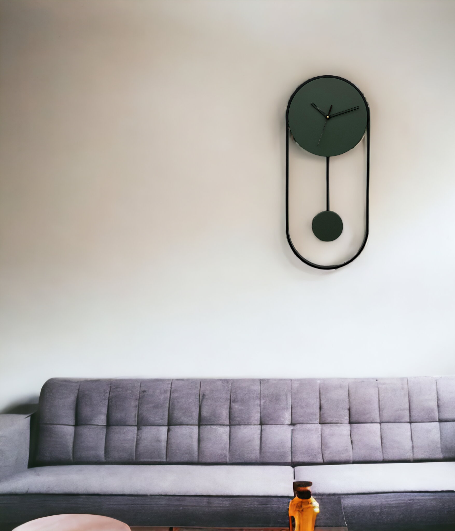 Oval Wall Clock