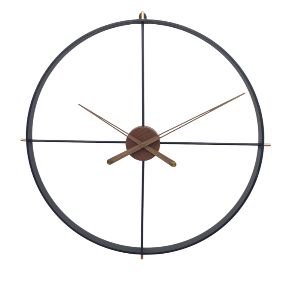 Black Circle Wall Clock