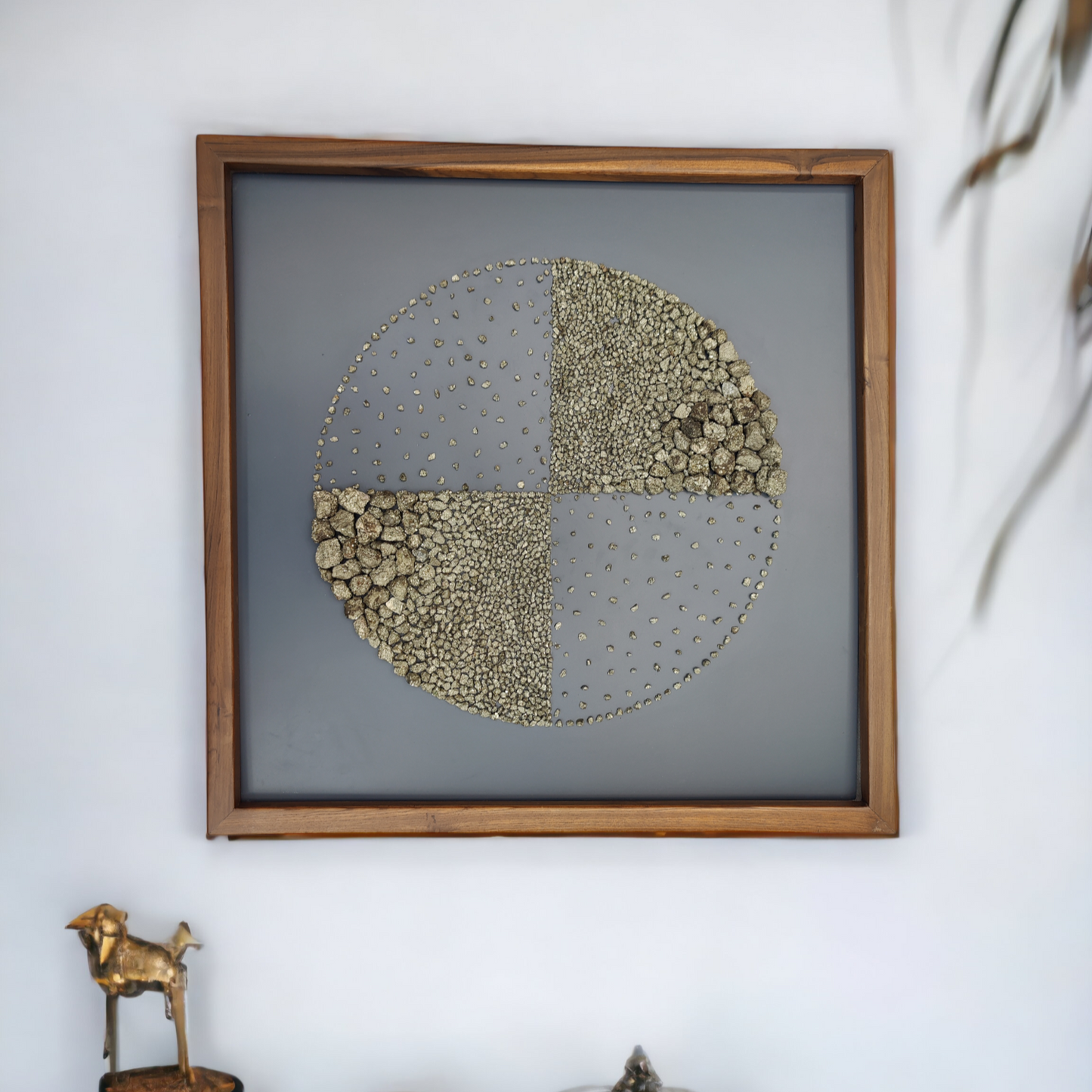 Pyrite Cone Wall Art