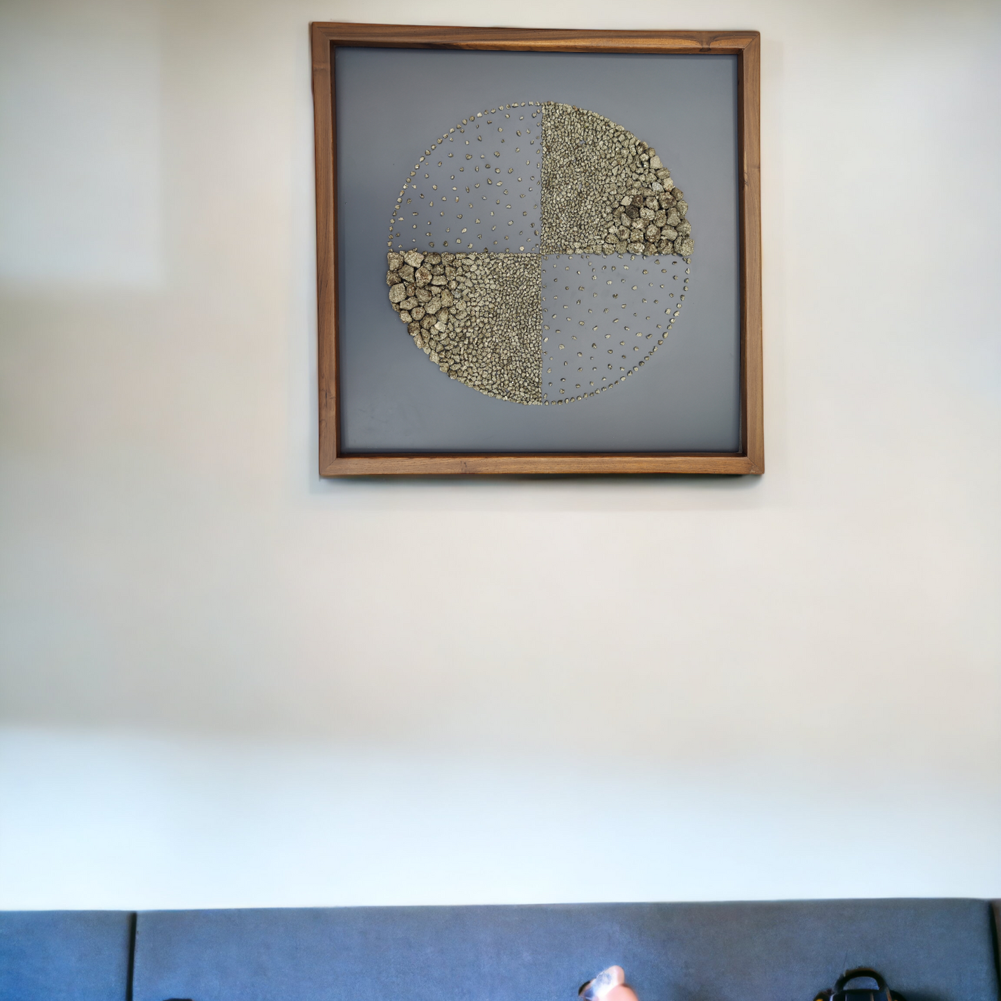 Pyrite Cone Wall Art