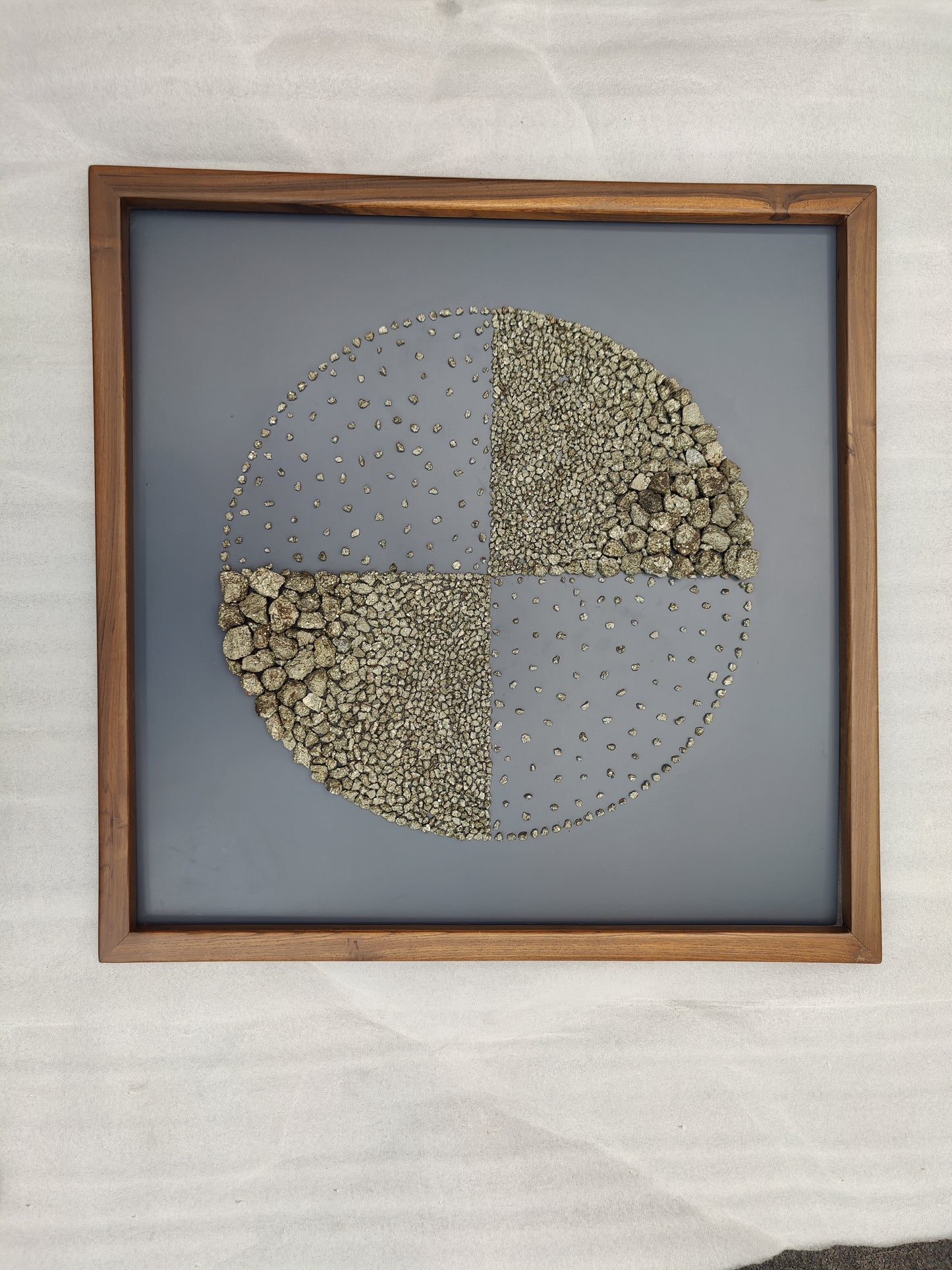 Pyrite Cone Wall Art