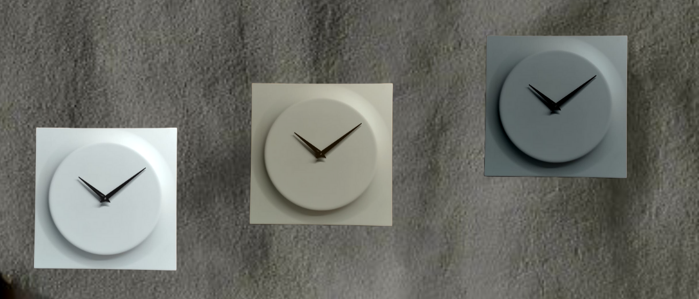 Square Wall Clock