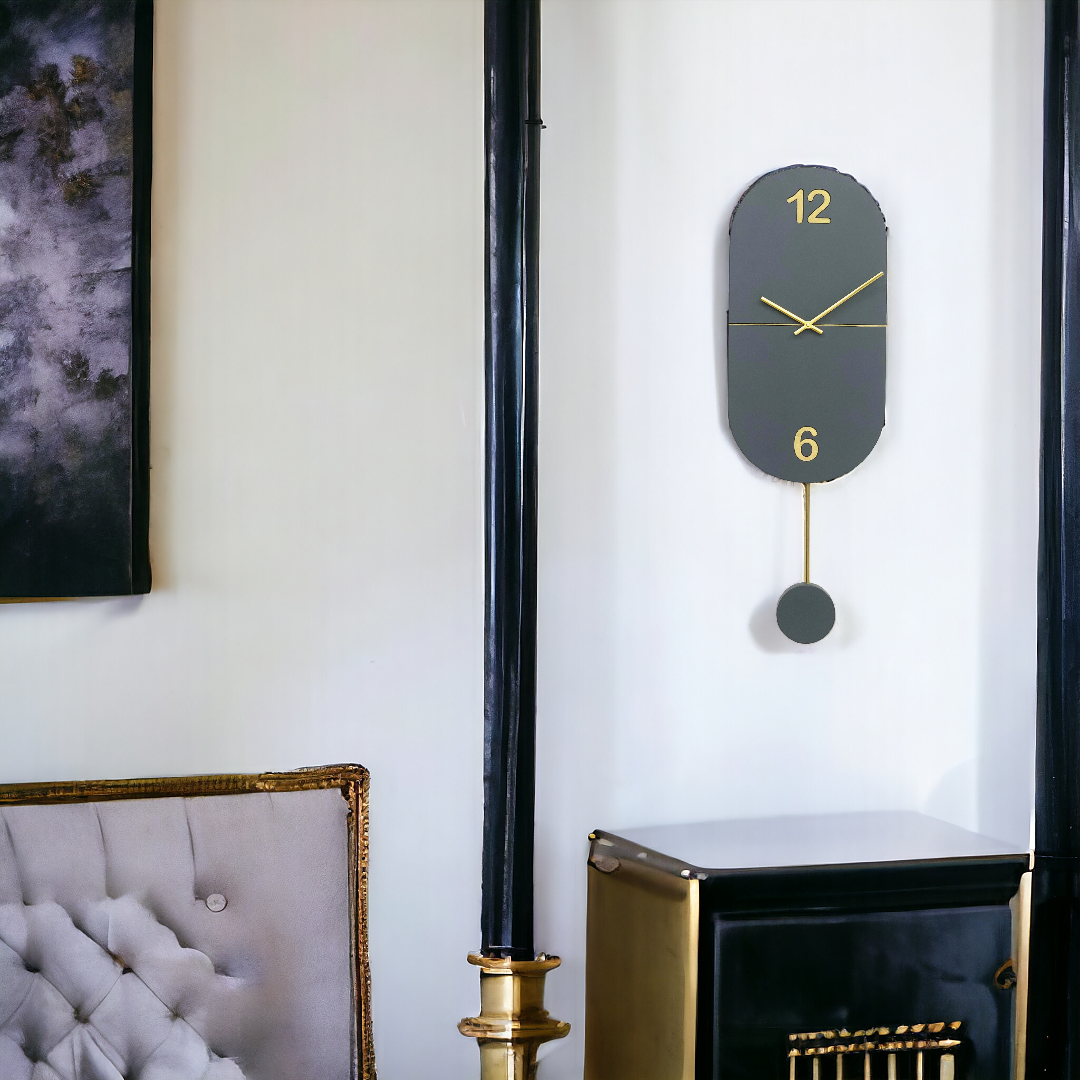 Marble Wall Clock