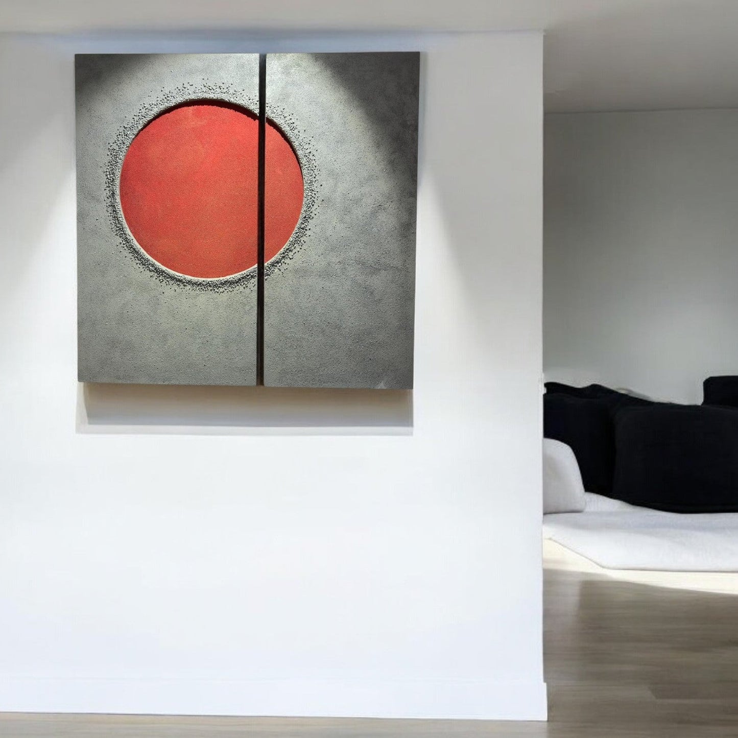 Fractured Wall art