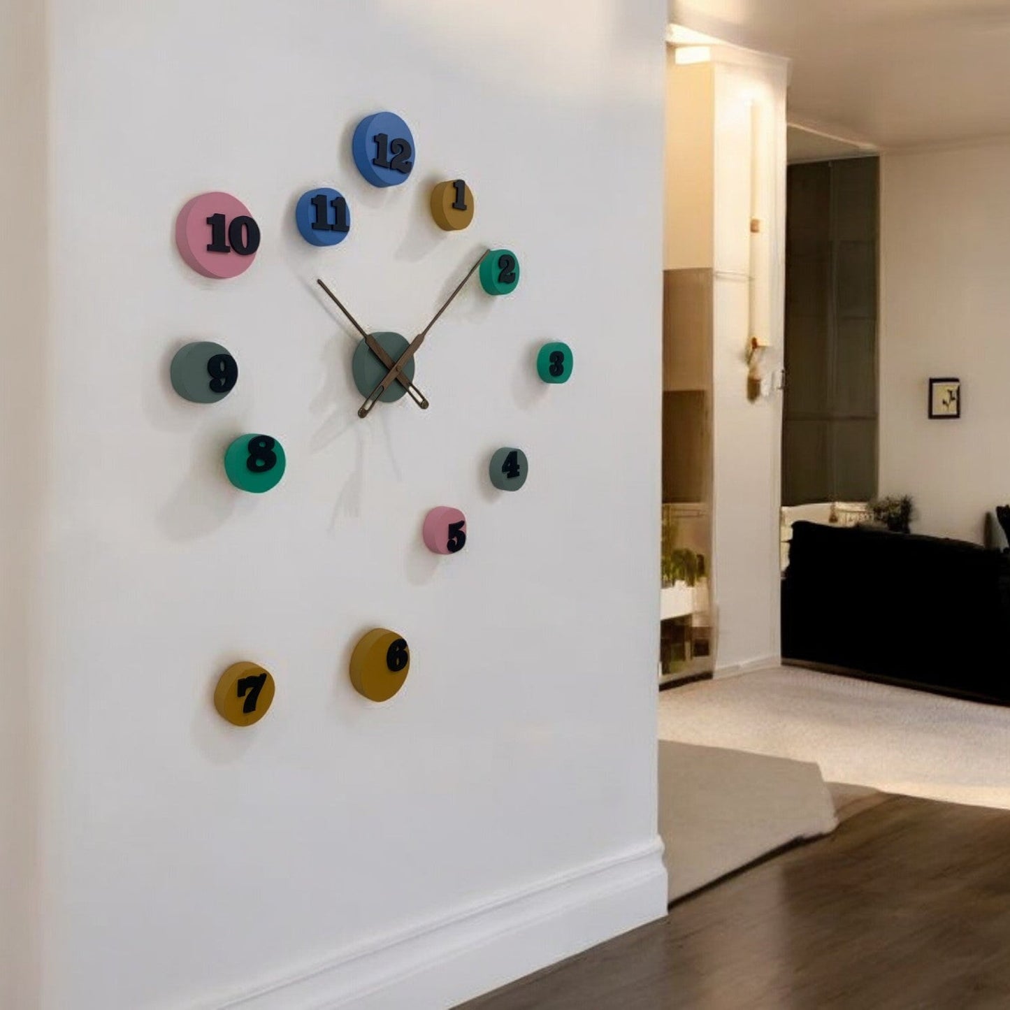 Tectile Wall Clock