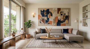 abstract art home decor