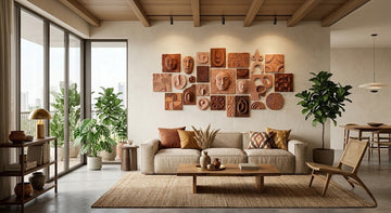 terracotta wall decor