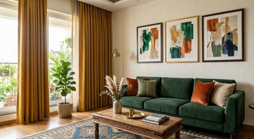 wall art matching furniture