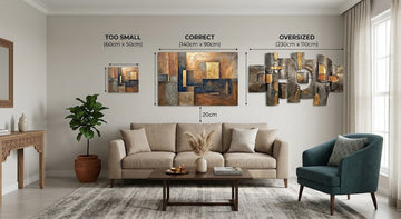 wall art size guide