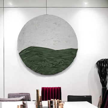 Forest Valley Abstract Wall Art | Luxury Decor | Nkartz