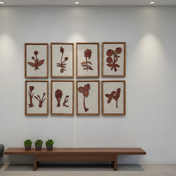 Handcrafted Flora Art