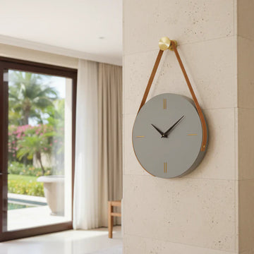 Concrete Wall Clock
