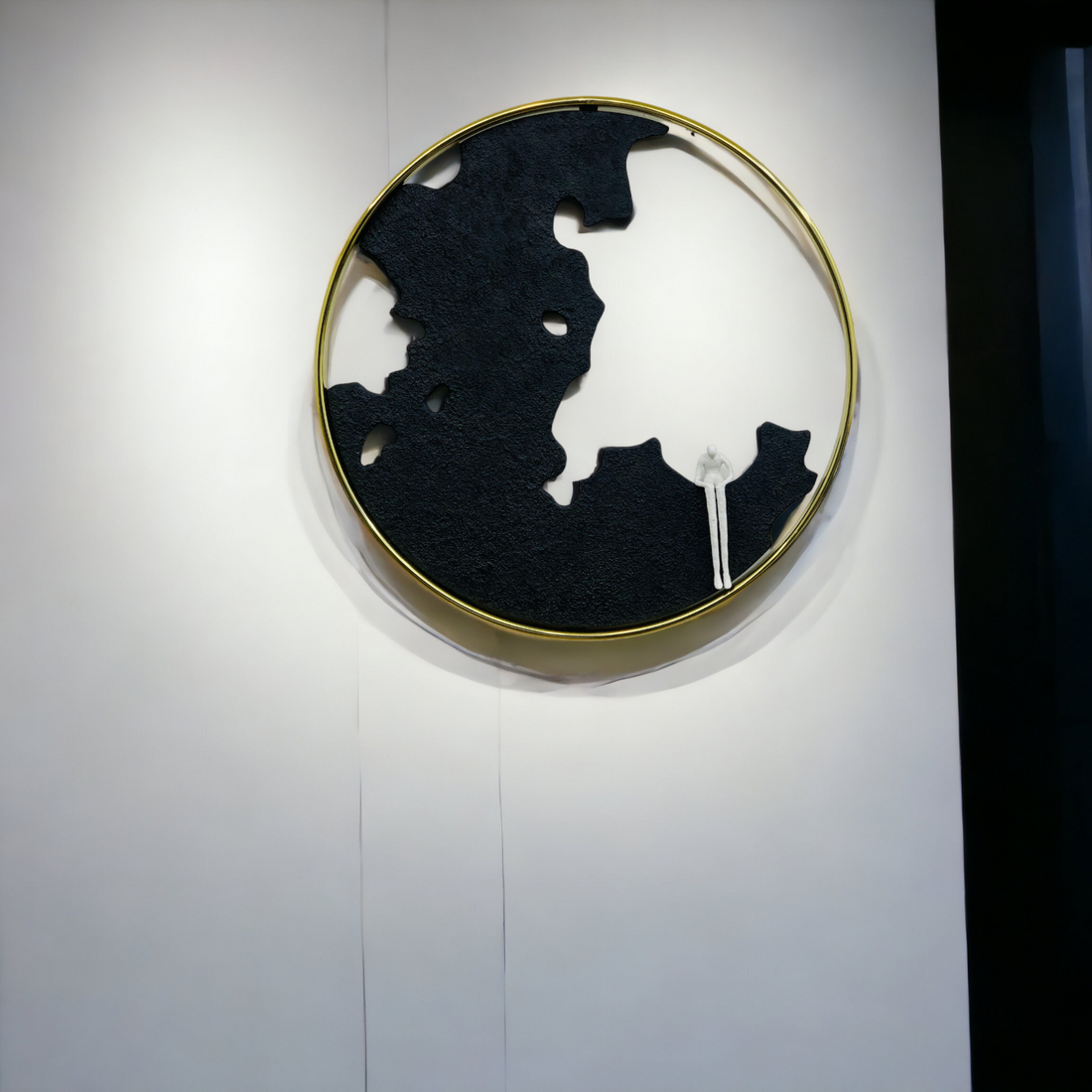 Premium Unique Luxury Modern Artisan Exclusive Handcrafted Abstract Celestial Wall Art