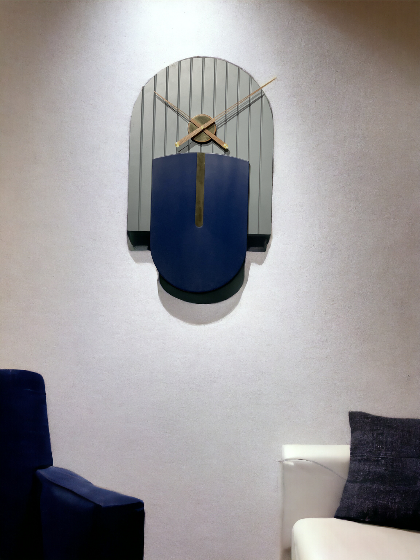 Amber Wall Clock