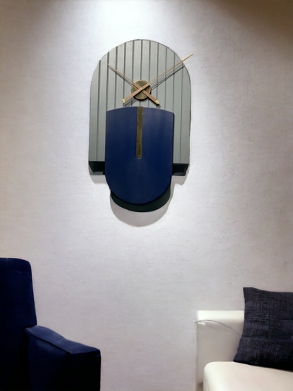 Amber Wall Clock