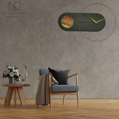 Charcoal Wall Clock