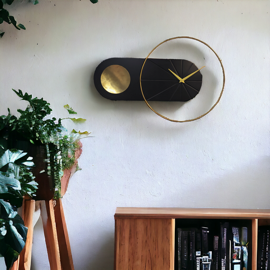 Charcoal Wall Clock