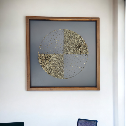 Pyrite Cone Wall Art