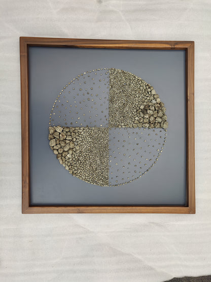 Pyrite Cone Wall Art