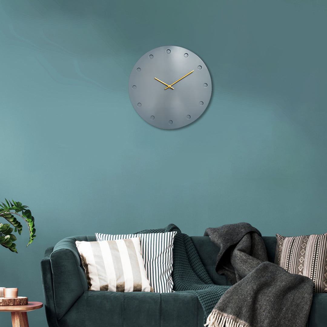 Designer Luxury Premium Minimalist Abstract Mordern  Metal And Wooden Costco Wall Clock