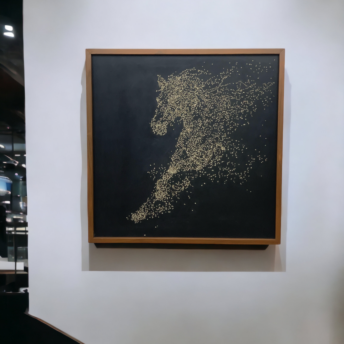 Pyrite Horse Wall Art