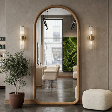 Asymmetrical Luxury  Modern Designer Unique Premium Elantra Mirror