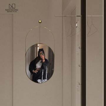 Asymmetrical Luxury  Modern Designer Unique Premium Delight Mirror