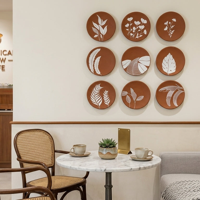 Premium Unique Luxury Modern Artisan Exclusive Handcrafted Abstract Botanica Wall Art
