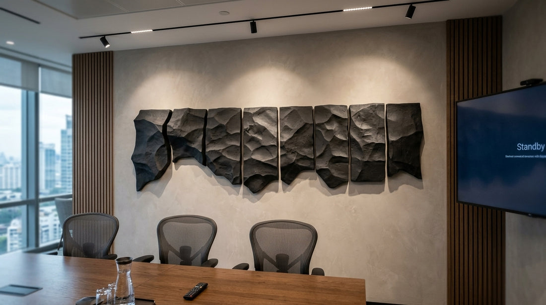Premium Unique Luxury Modern Artisan Exclusive Handcrafted Abstract TerraFold Wall Art