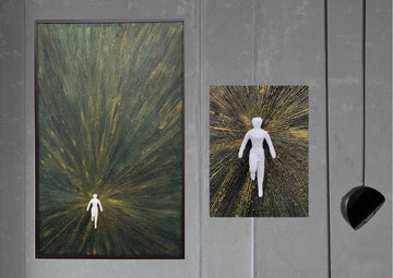 Premium Unique Luxury Modern Artisan Exclusive Handcrafted Abstract Lumina Wall Art