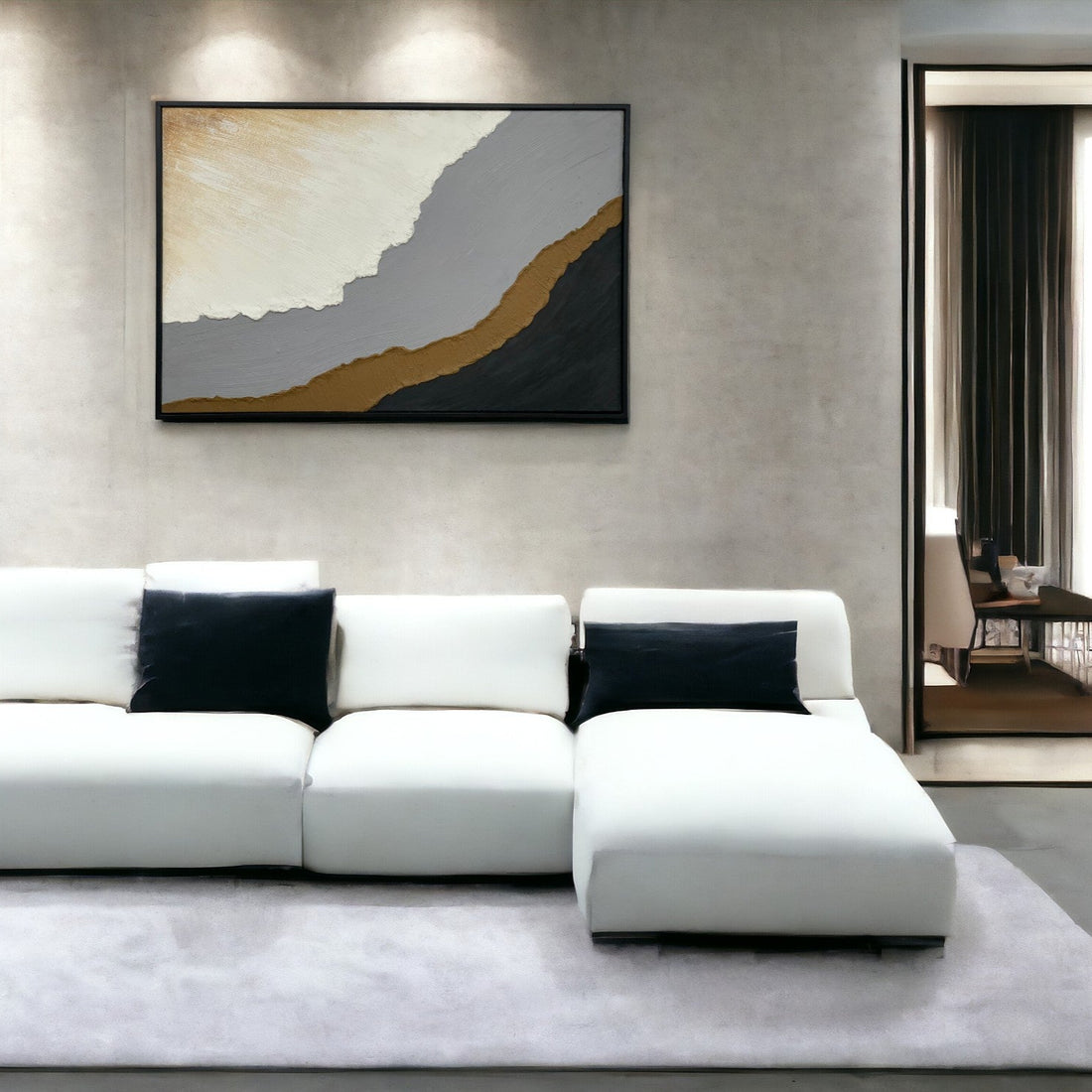 Premium Unique Luxury Modern Artisan Exclusive Handcrafted Abstract Visual Wall Art