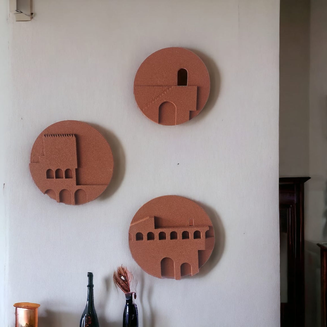 Premium Unique Luxury Modern Artisan Exclusive Handcrafted Abstract Fort Wall Art