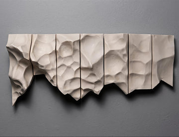 Premium Unique Luxury Modern Artisan Exclusive Handcrafted Abstract TerraFold Wall Art