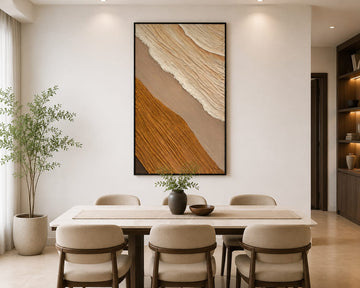 Premium Unique Luxury Modern Artisan Exclusive Handcrafted Abstract Strata Wall Art