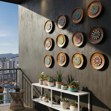 Premium Unique Luxury Modern Artisan Exclusive Handcrafted Abstract Wooden Pallete Wall Art