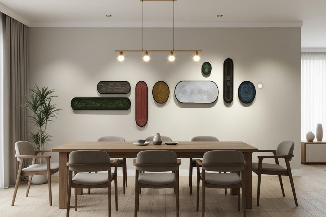 Premium Unique Luxury Modern Artisan Exclusive Handcrafted Abstract Earthline Wall Art