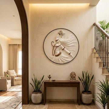 Premium Unique Luxury Modern Artisan Exclusive Handcrafted Abstract Shiva Wall Art