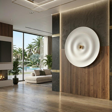 Premium Unique Luxury Modern Artisan Exclusive Handcrafted Abstract Water Drop Wall Art