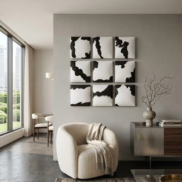 Premium Unique Luxury Modern Artisan Exclusive Handcrafted Abstract Opira Wall Art