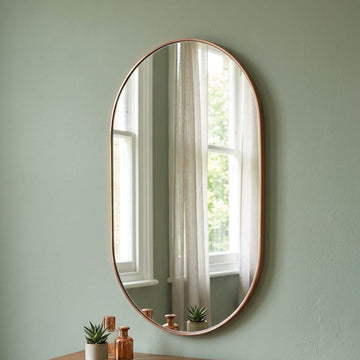 Asymmetrical Luxury  Modern Designer Unique Premium Milano Mirror