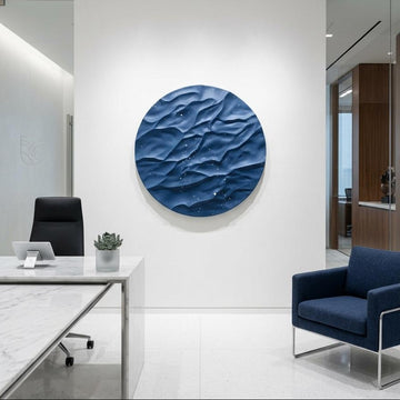 Premium Unique Luxury Modern Artisan Exclusive Handcrafted Abstract Fusia Wall Art