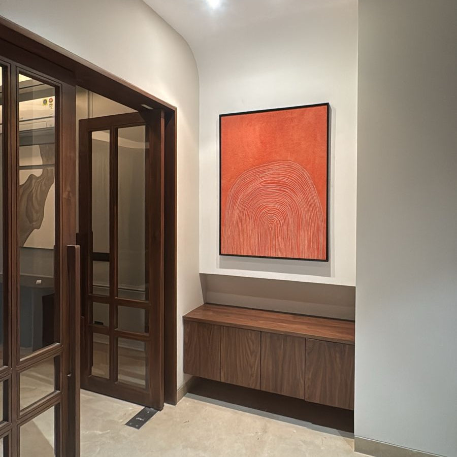 Premium Unique Luxury Modern Artisan Exclusive Handcrafted Abstract Thread Wall Art