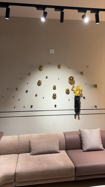 Premium Unique Luxury Modern Artisan Exclusive Handcrafted Abstract Chasing Dreams Wall Art