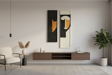 Premium Unique Luxury Modern Artisan Exclusive Handcrafted Abstract Face Wall Art