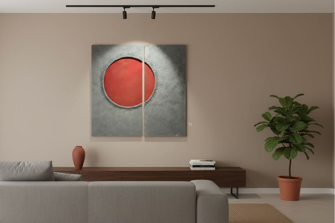 Premium Unique Luxury Modern Artisan Exclusive Handcrafted Abstract Fractured Wall art