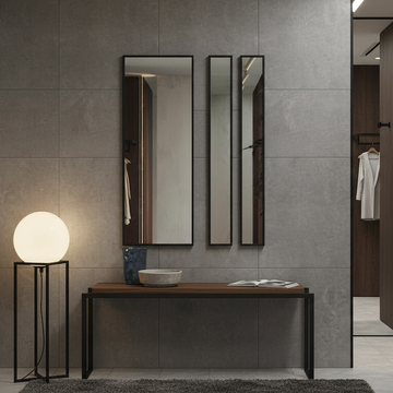 Asymmetrical Luxury  Modern Designer Unique Premium Tripple Rectangle Mirror