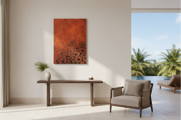 Premium Unique Luxury Modern Artisan Exclusive Handcrafted Abstract Charcoal Wall Art