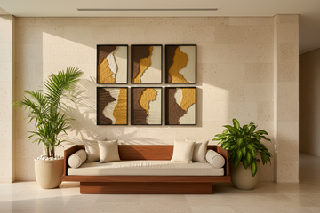 Premium Unique Luxury Modern Artisan Exclusive Handcrafted Abstract Fusion Wall Art