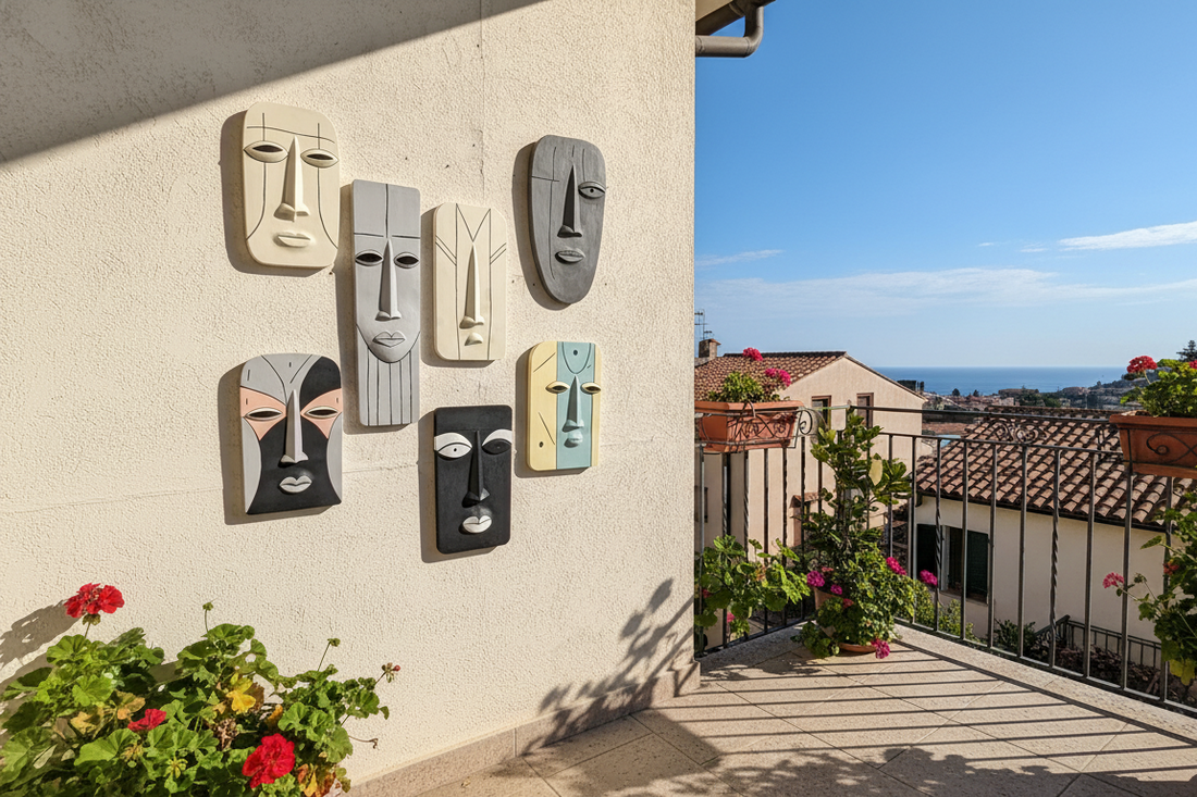 Premium Unique Luxury Modern Artisan Exclusive Handcrafted Abstract Soulful Mask